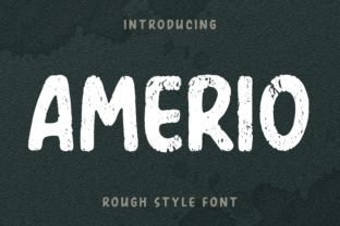 Amerio Font: Bold & Authentic