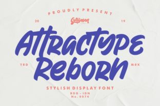 Attractype Reborn Font Review