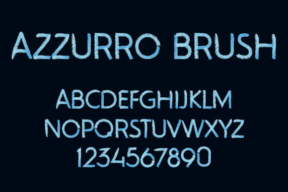 Azzurro: A Bold Font for Business Branding