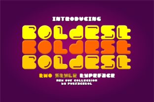 Boldest Font for Bold Design