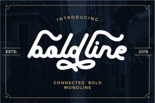 Boldline Font for Web Design