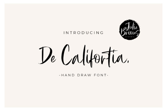 De Califortia Script Font Review