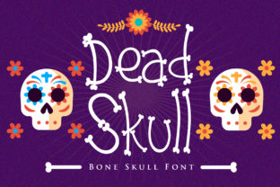 Dead Skull Font for Bold Web Design