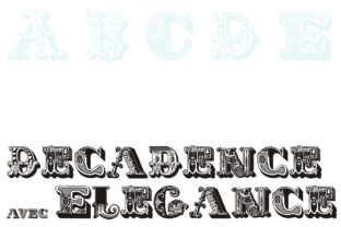 Decadence Avec Elegance Font