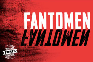 Fantomen: Vintage-Inspired Display Font