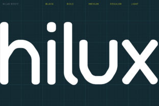 Hilux: A Bold Font for Modern Campaigns
