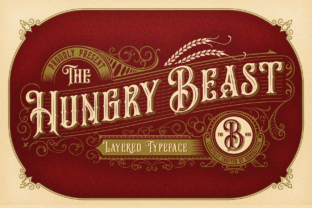 Hungry Beast Family Font