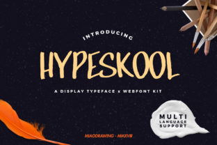 Hypeskool Font: Bold and Beautiful