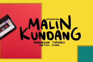 Malin Kundang: A Font for Bold Branding