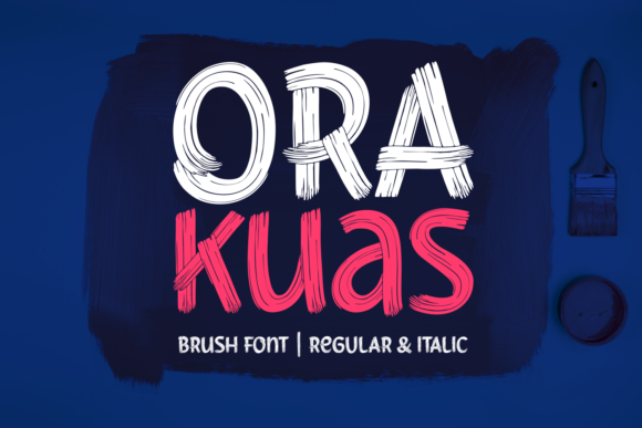Ora Kuas Font for Creative Makers