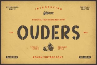 Ouders Font for Creative Campaigns