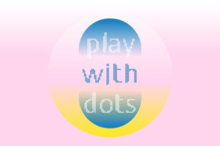 Play with Dots: A Unique Display Font