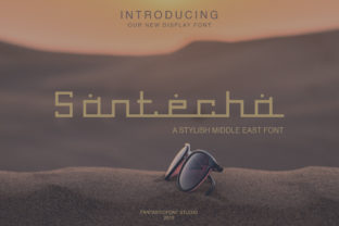 Santecha Font for Creative Design