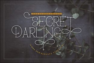 Secret Darling Font for Business