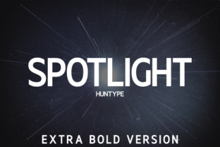 Spotlight Extra Bold Font