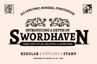 Swordhaven Font for Creative Design