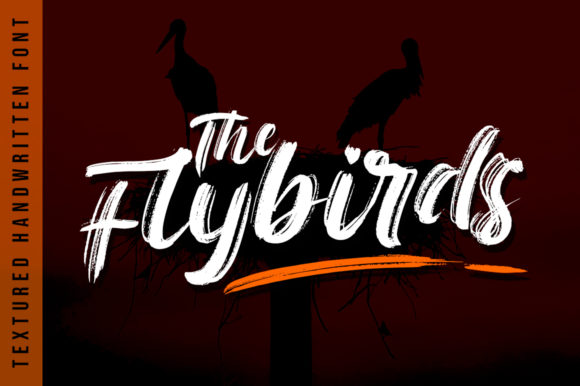 The Flybirds Font for Creative Makers