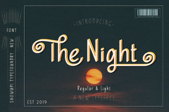 The Night: A Font for Bold Branding